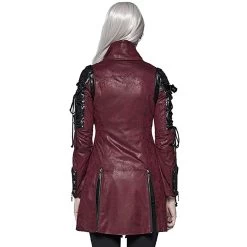 Veste Femme 'Poisonblack' Rouge 24 Veste Femme 'Poisonblack' Rouge -Magasin De Mode veste femme poisonblack rouge 2
