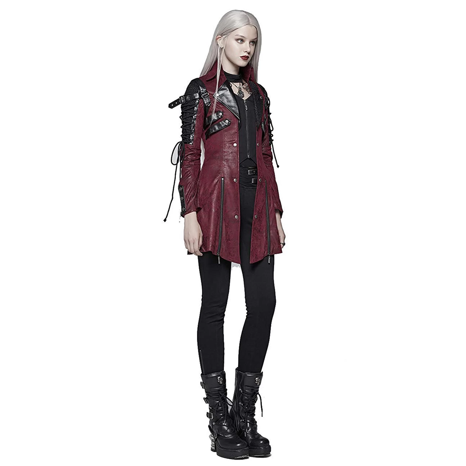 Veste Femme 'Poisonblack' Rouge 8 Veste Femme 'Poisonblack' Rouge â Image 6