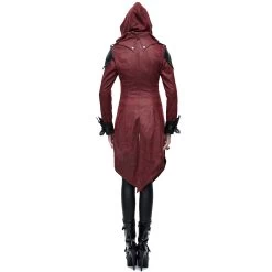 Veste Femmes à Capuche 'Assasins Creed' Rouge -Magasin De Mode veste femmes a capuche assasins creed rouge 2