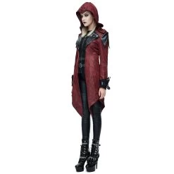Veste Femmes à Capuche 'Assasins Creed' Rouge -Magasin De Mode veste femmes a capuche assasins creed rouge 3