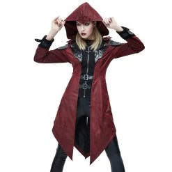 Veste Femmes à Capuche 'Assasins Creed' Rouge -Magasin De Mode veste femmes a capuche assasins creed rouge 9