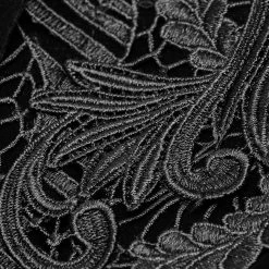 Veste Gothique 'Dark Doll' En Velours Noire 25 Veste Gothique 'Dark Doll' En Velours Noire -Magasin De Mode veste gothique dark doll en velours noire 10