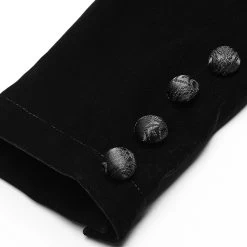 Veste Gothique 'Dark Doll' En Velours Noire 27 Veste Gothique 'Dark Doll' En Velours Noire -Magasin De Mode veste gothique dark doll en velours noire 12