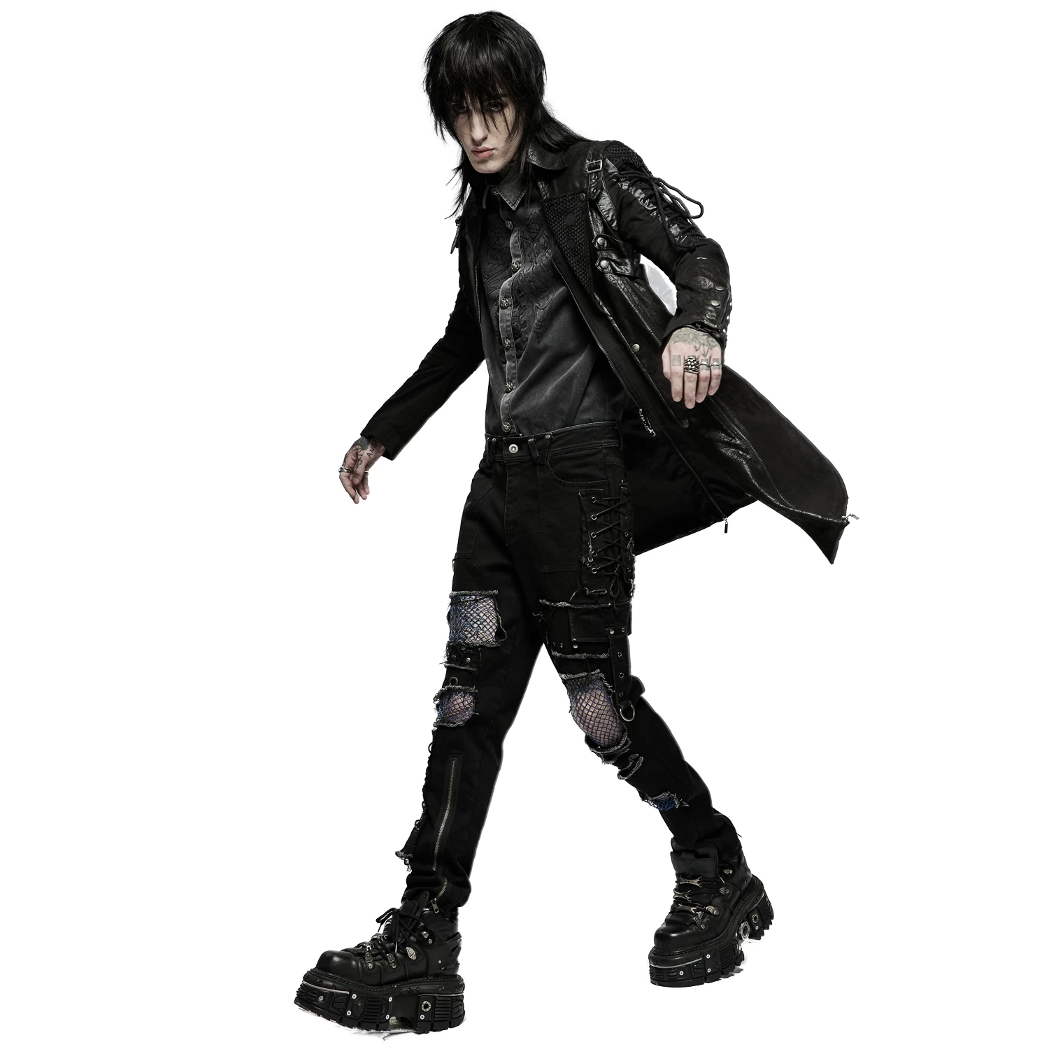 Veste Homme 'Poisonblack' Noire 11 Veste Homme 'Poisonblack' Noire – Image 9
