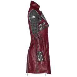Veste Homme 'Poisonblack' Rouge Et Noire -Magasin De Mode veste homme poisonblack rouge et noire 15