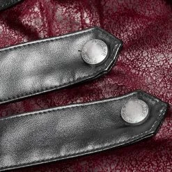 Veste Homme 'Poisonblack' Rouge Et Noire -Magasin De Mode veste homme poisonblack rouge et noire 18