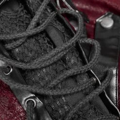 Veste Homme 'Poisonblack' Rouge Et Noire -Magasin De Mode veste homme poisonblack rouge et noire 19