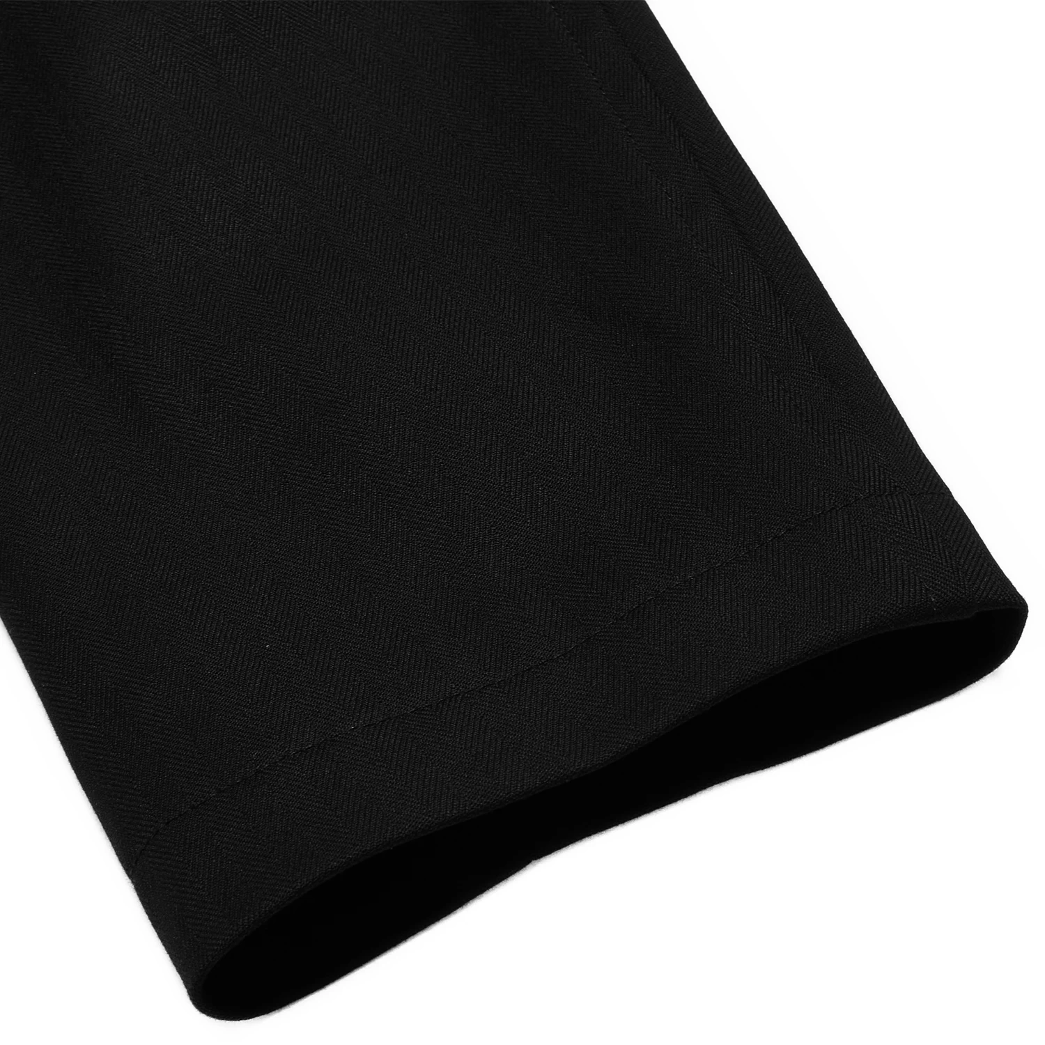 Veste Mi-Longue 'Ribcage' Noire 16 Veste Mi-Longue 'Ribcage' Noire – Image 14