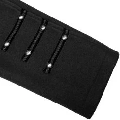 Veste 'Noctule' Noire -Magasin De Mode veste noctule noire 13