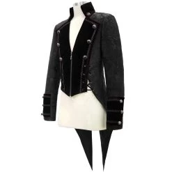 Veste Queue De Pie 'Desmond' Noire Et Bordeaux -Magasin De Mode veste queue de pie desmond noire et bordeaux 12