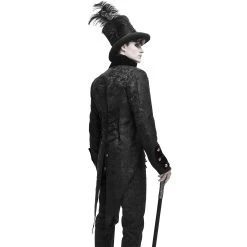 Veste Queue De Pie 'Desmond' Noire Et Bordeaux -Magasin De Mode veste queue de pie desmond noire et bordeaux 9