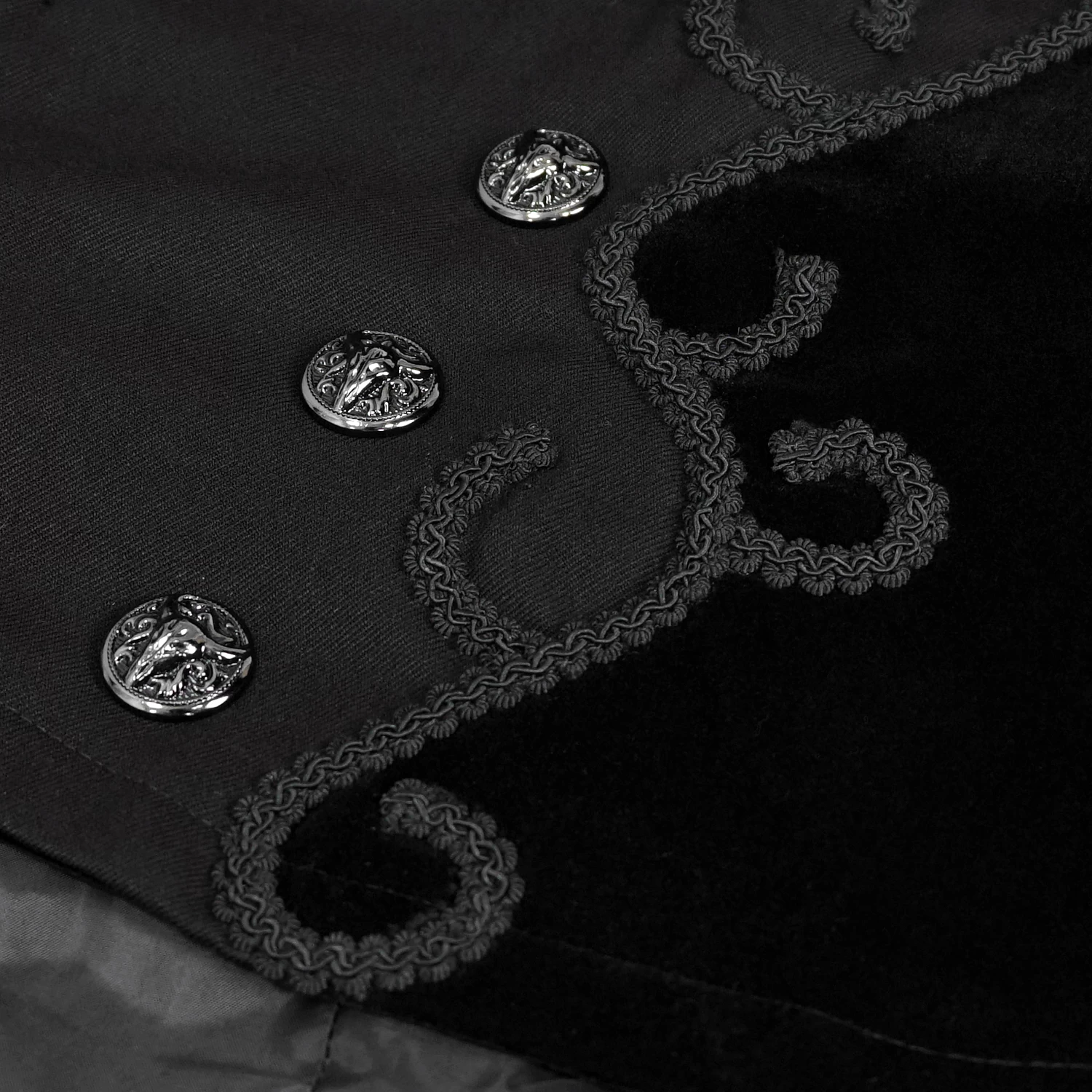 Veste Queue De Pie 'Mc Dermot' Noire 14 Veste Queue De Pie 'Mc Dermot' Noire â Image 12