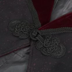 Veste Victorienne 'Atkins' Noire Et Bordeaux -Magasin De Mode veste victorienne atkins noire et bordeaux 16