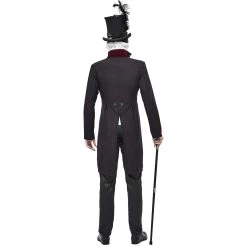 Veste Victorienne 'Atkins' Noire Et Bordeaux -Magasin De Mode veste victorienne atkins noire et bordeaux 8